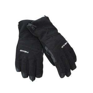 Head  Mens Small Black Insulated Warm‎ Five Finger Winter Glove